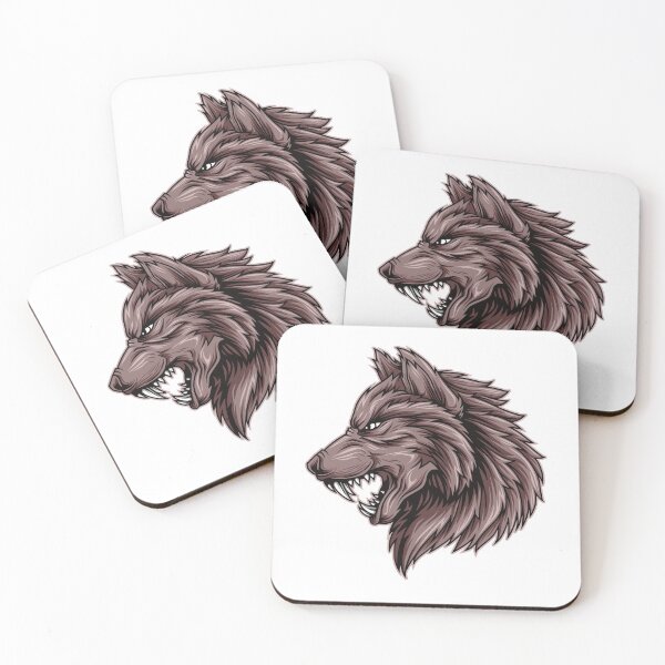 Item preview, 3D Angry Growling Grey Wolf designed and sold by elcapitano12.