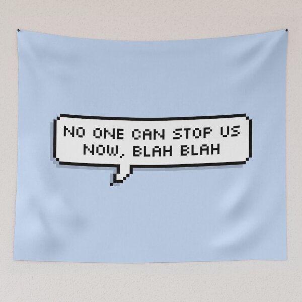 Item preview, ITZY ICY No one can stop us now, blah blah Pixel Speech designed and sold by helloharu.