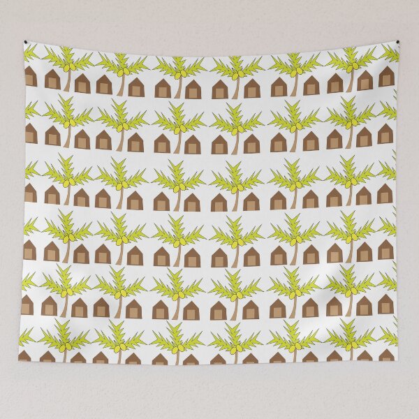 Item preview, Coconut Palm Trees Summer Tropical Nature Pattern designed and sold by Nisha Prabhu.