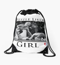 Wrestle wie ein Mädchen Rucksackbeutel