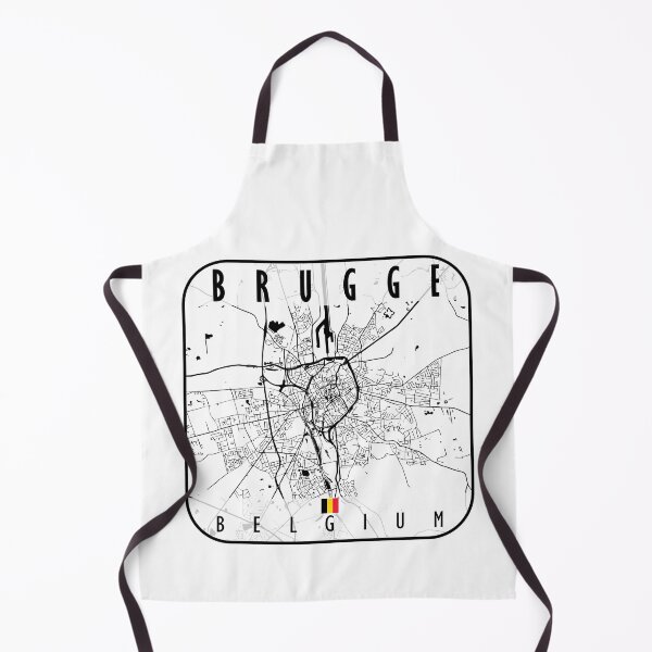 Item preview, Brugge Map Belgium designed and sold by hatimelhag.