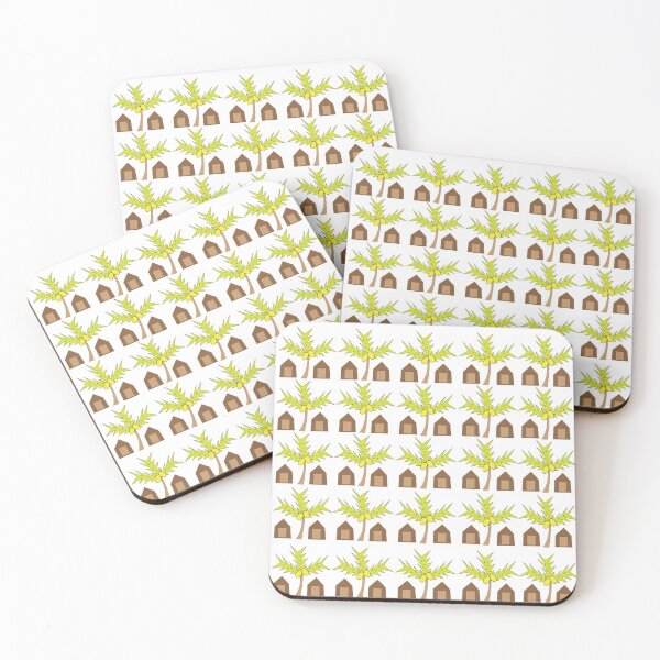 Item preview, Coconut Palm Trees Summer Tropical Nature Pattern designed and sold by Nisha Prabhu.