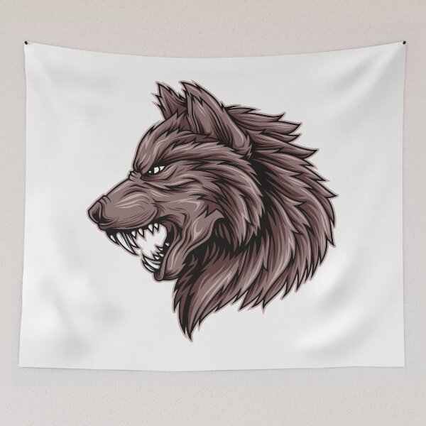 Item preview, 3D Angry Growling Grey Wolf designed and sold by elcapitano12.