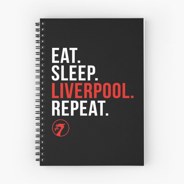 Item preview, Eat, Sleep, Liverpool, Repeat - Liverpool Quotes designed and sold by Stalking Kopites.