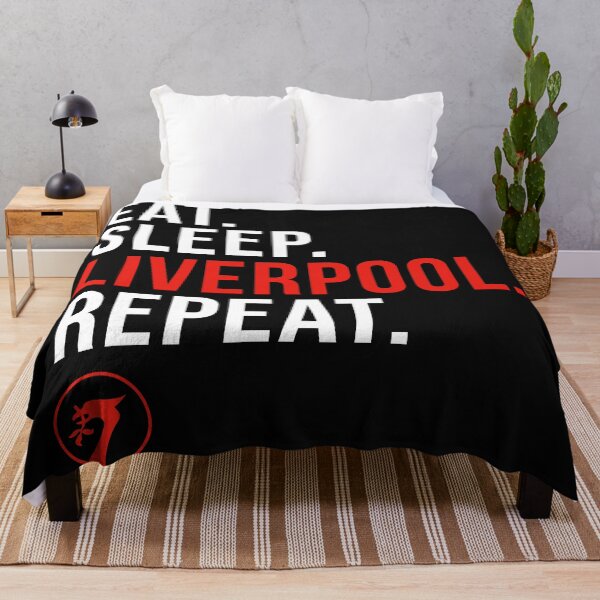 Item preview, Eat, Sleep, Liverpool, Repeat - Liverpool Quotes designed and sold by Stalking Kopites.
