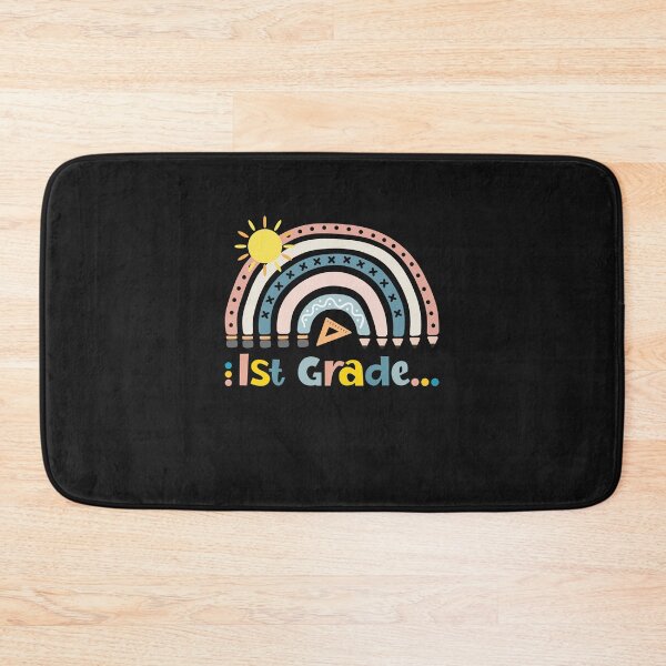 Item preview, 1st Grade Boho Rainbow Crayon First Grade Teacher Student Back to School designed and sold by clothesy7.
