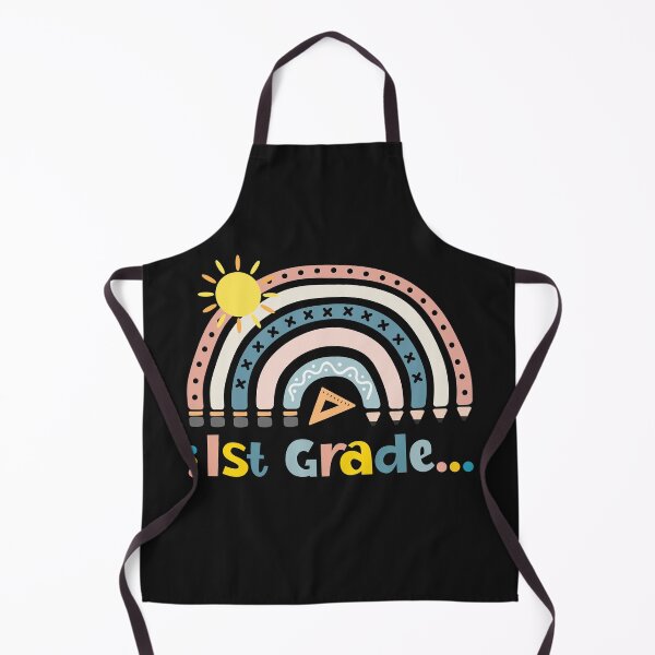 Item preview, 1st Grade Boho Rainbow Crayon First Grade Teacher Student Back to School designed and sold by clothesy7.