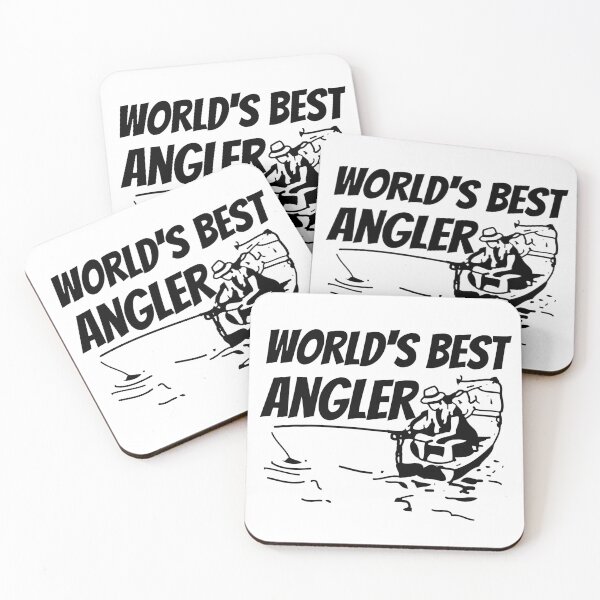 Item preview, World's Best Angler designed and sold by SweetAndSpice.