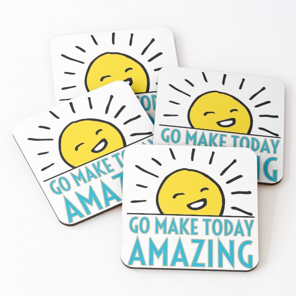Item preview, Go Make Today Amazing Smiling Sun designed and sold by Designs By YL.