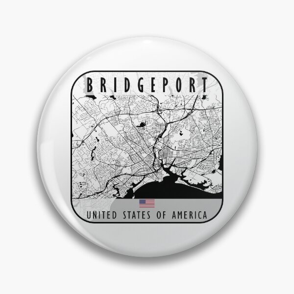 Item preview, Bridgeport Map USA designed and sold by hatimelhag.