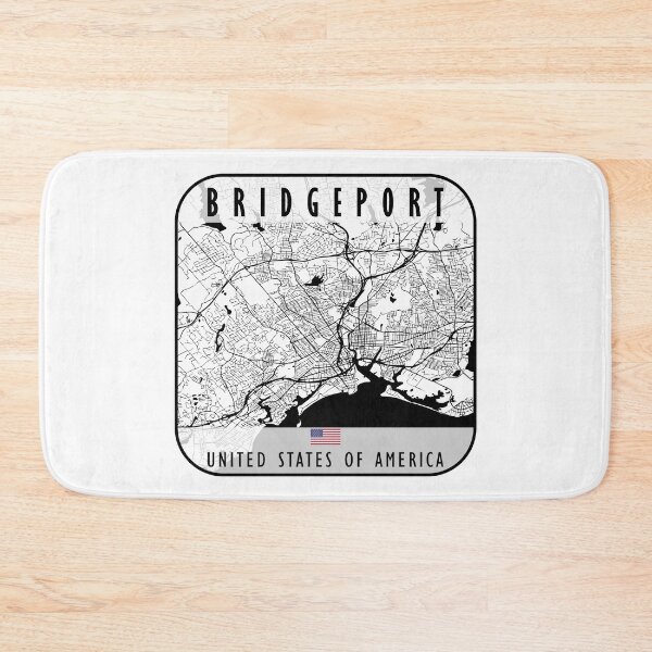 Item preview, Bridgeport Map USA designed and sold by hatimelhag.