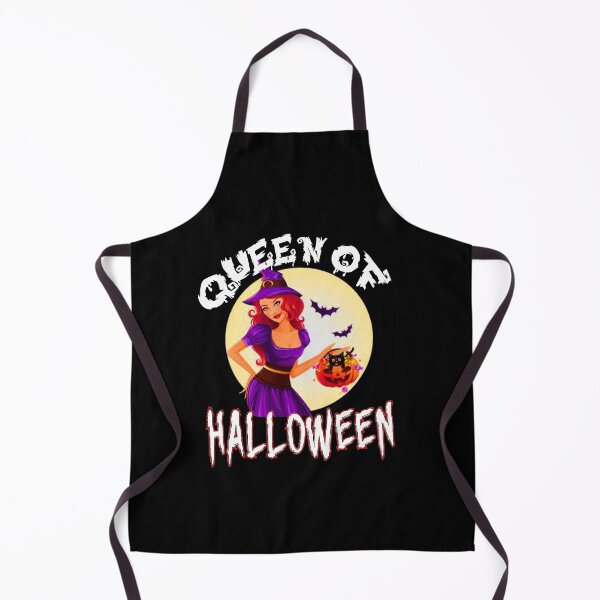 Item preview, QUEEN OF HALLOWEEN t shirts women designed and sold by Shuvra Gain.