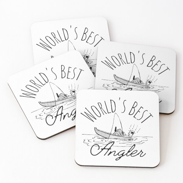 Item preview, World's Best Angler designed and sold by SweetAndSpice.