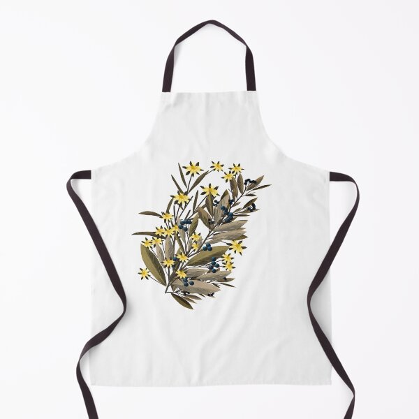 Item preview, Leaves with Yellow Flowers designed and sold by KeepPlantsHappy.