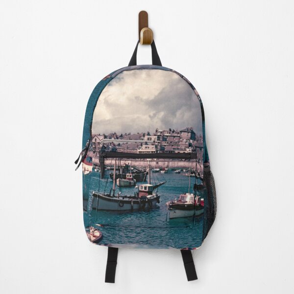 Item preview, Stormy Sky and Fishing Boats St Ives Cornwall 1956 designed and sold by Bygone Images.
