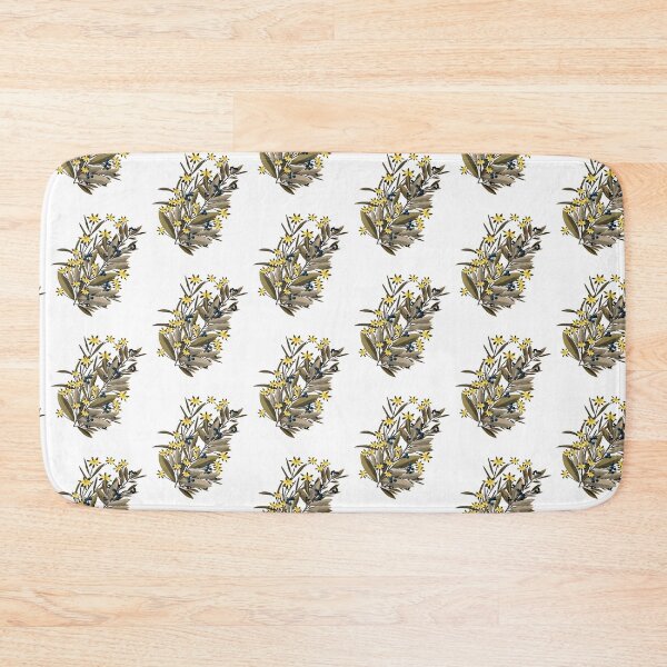 Item preview, Leaves with Yellow Flowers designed and sold by KeepPlantsHappy.