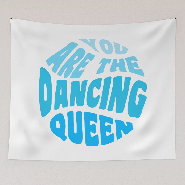 Item preview, Dancing Queen Blue Gradient designed and sold by CMORRISON12345.