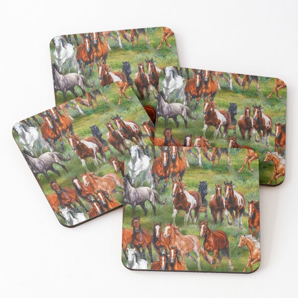 Item preview, Animal Horse Breeds Jungle designed and sold by Evelynsouza.