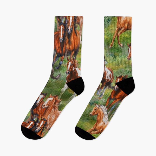 Item preview, Animal Horse Breeds Jungle designed and sold by Evelynsouza.