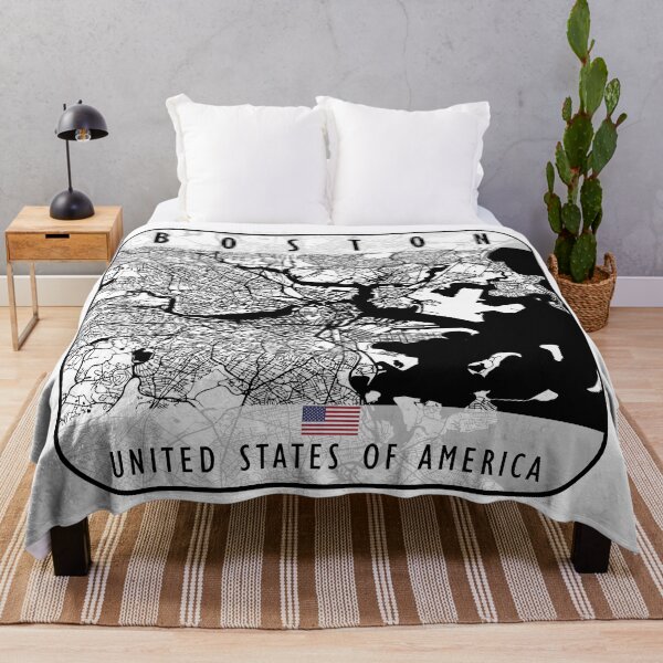Item preview, Boston Map USA designed and sold by hatimelhag.
