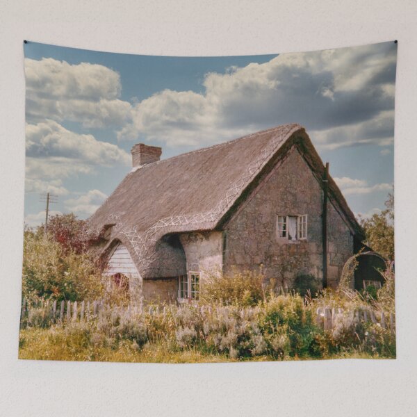 Item preview, Thatched Cottage Isle of White 1954 designed and sold by Bygone Images.
