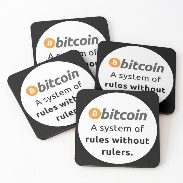 Item preview, Bitcoin A system of rules without rulers designed and sold by BitcoinFTW.