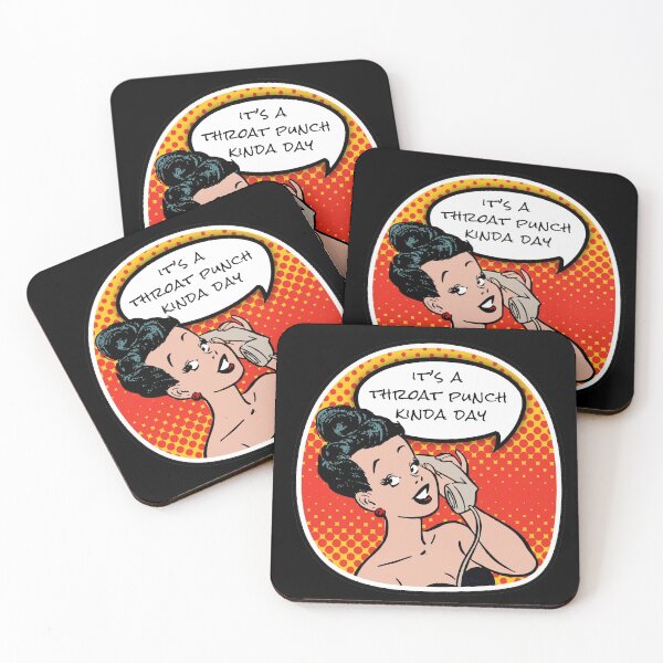 Item preview, It's a throat punch kinda day  designed and sold by onemoremask.