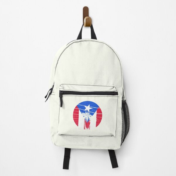 Item preview, Vintage style Puerto Rican Flag Retro Sunset Palm Tree designed and sold by ETIndustries.