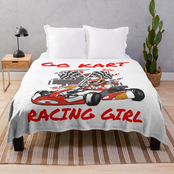 Item preview, GO KART RACING GIRL designed and sold by MIKE'S PRINT ON DEMAND.