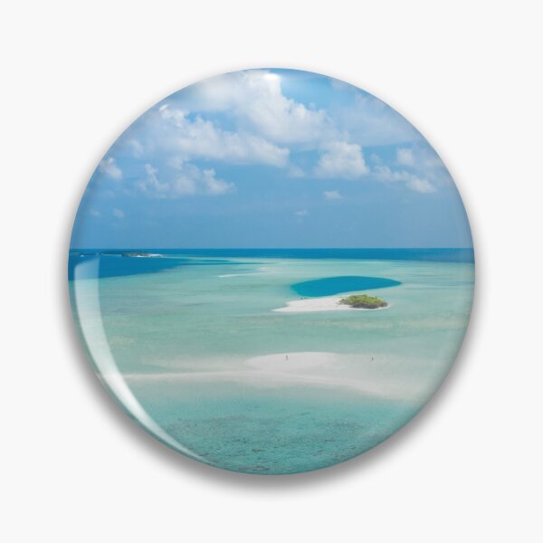Item preview, Turquoise Blue Maldives Island  designed and sold by newburyboutique.