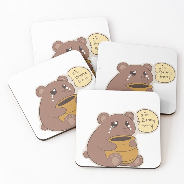 Item preview, I'm Beary Sorry  designed and sold by LaurentBear.