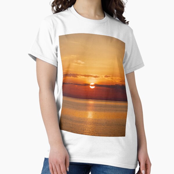 Artikel-Vorschau von Herrlicher orange Ozean-Sonnenuntergang, designt und verkauft von newburyboutique.