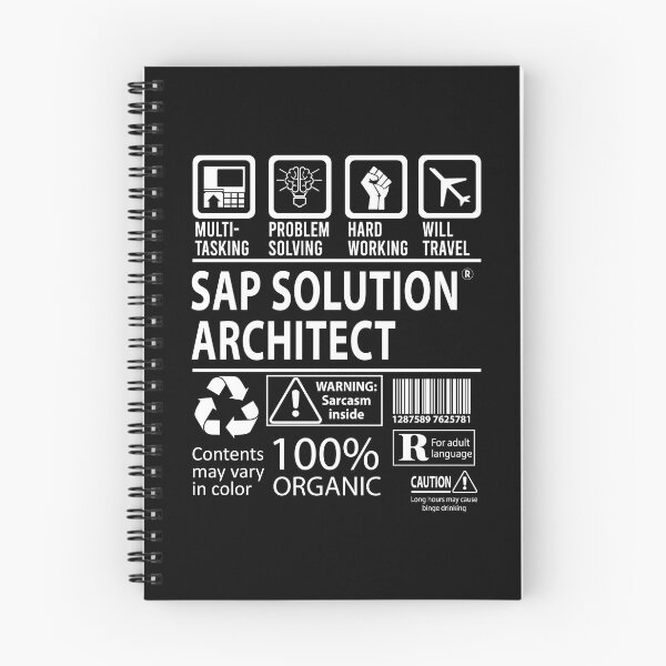 Item preview, Sap Solution Architect T Shirt - Multitasking Job Gift Item Tee designed and sold by isalvatore.