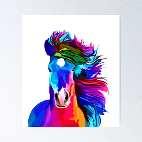 Aperçu de l'œuvre Art animalier cheval créée et vendue par Evelynsouza.