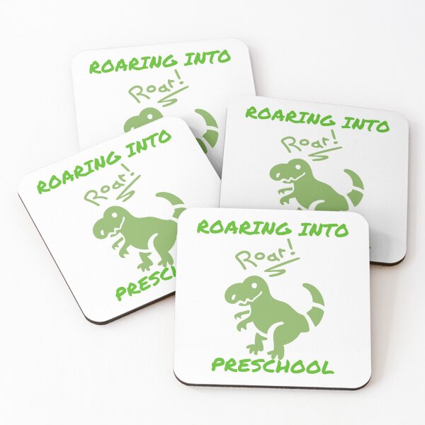 Item preview, ROARING INTO PRESCHOOL designed and sold by MIKE'S PRINT ON DEMAND.