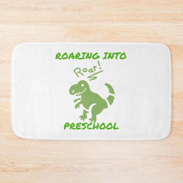 Item preview, ROARING INTO PRESCHOOL designed and sold by MIKE'S PRINT ON DEMAND.