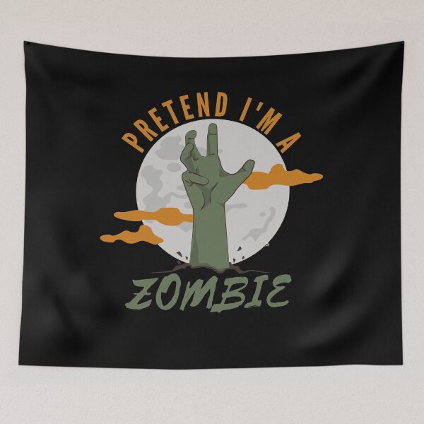 Item preview, Pretend I'm a Zombie. Lazy Fun Halloween Zombie Costume Design  designed and sold by ACC .