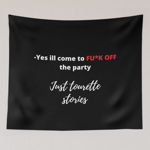 Item preview, Tourette Syndrome Fun Design, Tourettes Tic, ADHD, Yes I Will Come designed and sold by SweetEnjoyable.