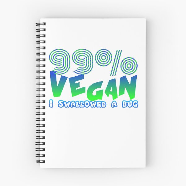 Aperçu de l'œuvre 99% végétalien (j'ai avalé un bug) créée et vendue par squarebubble.