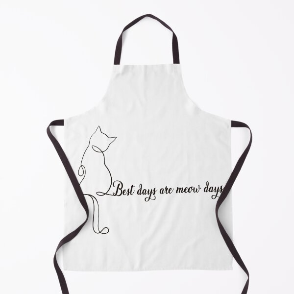 Item preview, Best days are meow days cat lineart designed and sold by LavrushaArt.