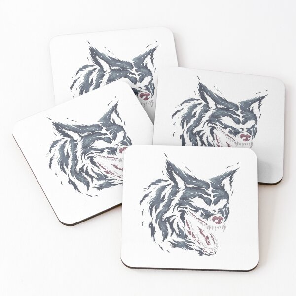 Item preview, 3D Angry Growling Grey Wolf designed and sold by elcapitano12.