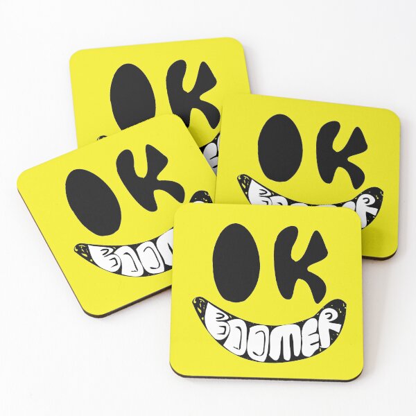 Item preview, OK Boomer Large Infinity Smiling, Happy Face designed and sold by pelagio.