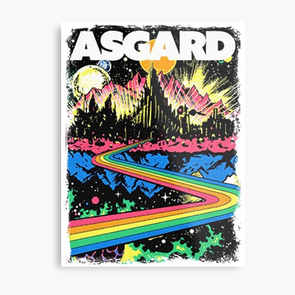 Welcome To Asgard Metal Print