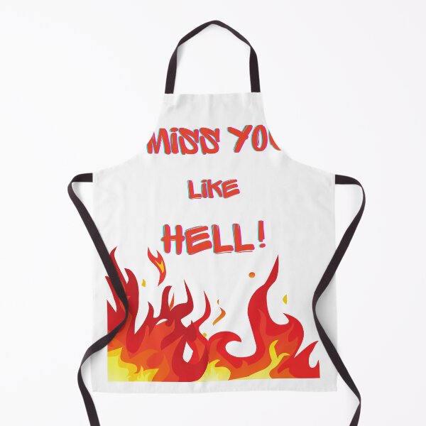 Item preview, I MISS YOU LIKE HELL designed and sold by SEFIKA7.