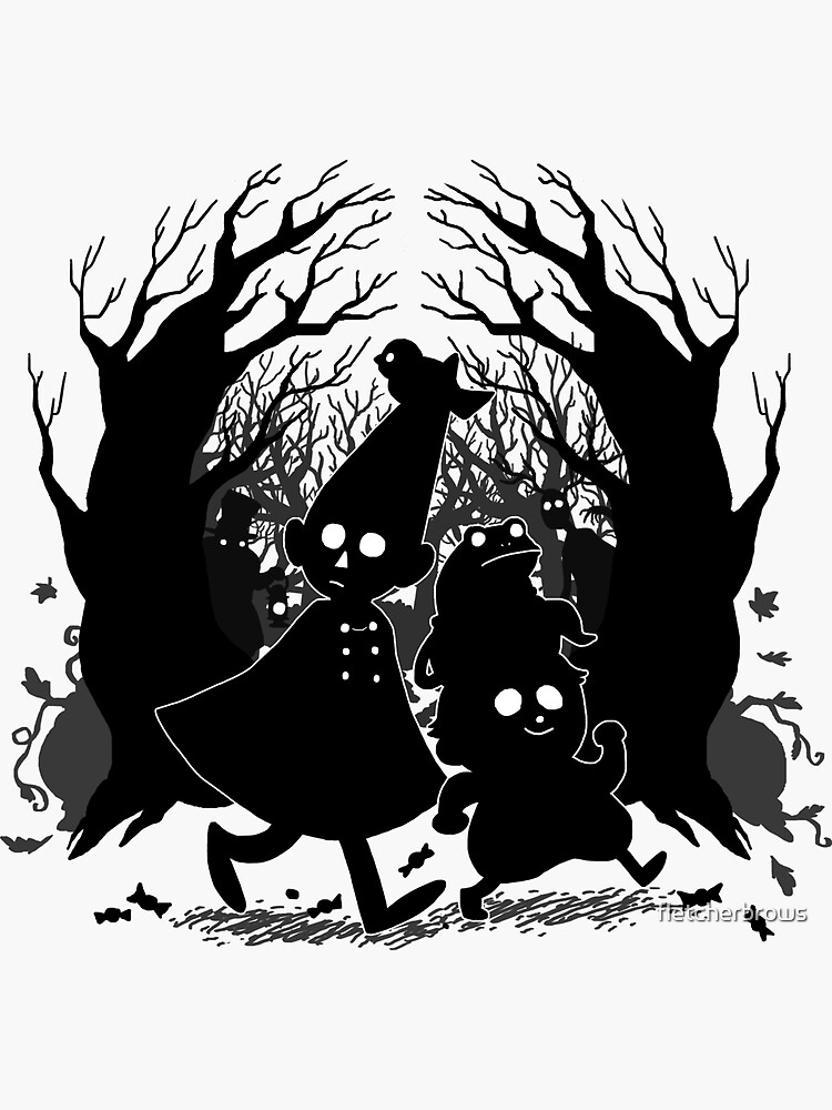 "Over The Garden Wall Adelaide Parade" Sticker for Sale by