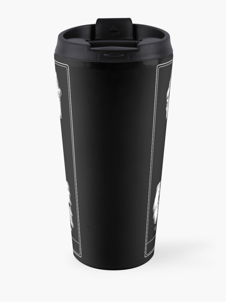 Alternate view of The Tooth Canvas Travel Coffee Mug