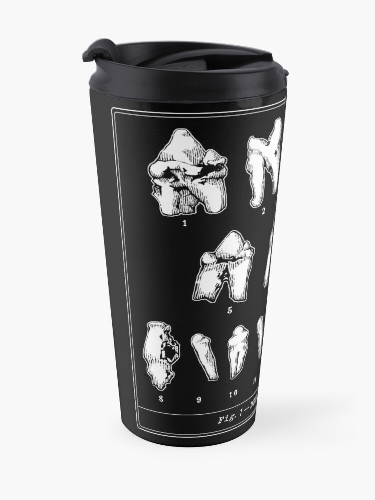 Alternate view of The Tooth Canvas Travel Coffee Mug