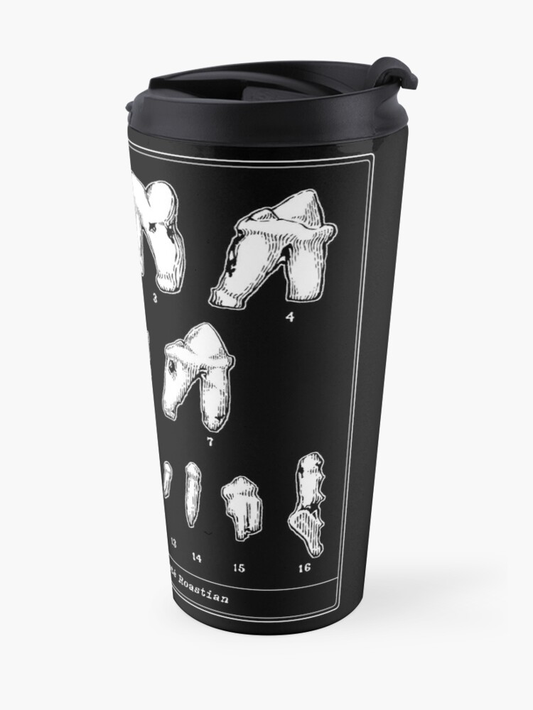 Alternate view of The Tooth Canvas Travel Coffee Mug