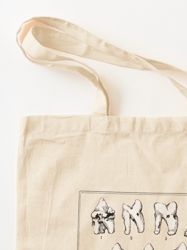 Alternate view of The Tooth Canvas Tote Bag