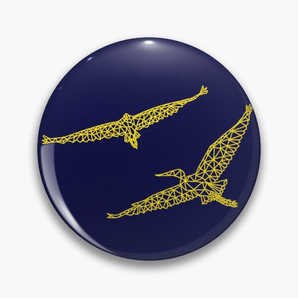 Item preview, Geometric Flying Egrets designed and sold by Arkneer.
